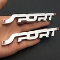 thumbnail image 1 of 2 Pack Metal Car Sports Stickers, HUAPX 3D Premium Car Side Fender Trunk Emblem, 1 of 4