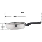 J&V TEXTILES 7-Piece Non-Stick Kitchen Cookware Set, Pots and Pans