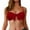 01_Wine, variant on HNMKIU Womens Swim Tops Bandeau Swim Bra with Removable Shoulder Straps Strapless Design Women's Swimwear 02_Army Green,L