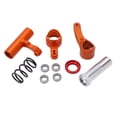 thumbnail image 4 of Conjunto de dirección de aluminio Kit de nudillo de dirección de coche RC naranja para vehículo de Control remoto ZD Racing 1/7, 4 of 8