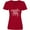 Red, variant on Inktastic Happy New Year Women's V-Neck T-Shirt