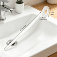 thumbnail image 7 of EXLEAF 2026 New Flexible Drain Snake Cleaning Tool 2-Pack for Sink, Bathtub, Bathroom, Kitchen | 43Cm Retractable Sink Hair Catcher | Sewer Pipe Dredge Hook with Storage Box | White & Blue, 7 of 7