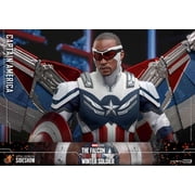 Marvel Movie Masterpiece Captain America Collectible Figure (Falcon and The Winter Solider)