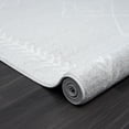 thumbnail image 5 of LR Home and Evette Rios Carmen 7'9" x 9'9" Gray/White Diamond Stain Resistant Indoor Area Rug, 5 of 9