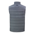 thumbnail image 3 of Men's Cutter & Buck Steel Memphis Redbirds Evoke Hybrid Eco Softshell Recycled Full-Zip Vest, 3 of 3