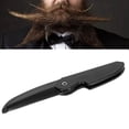 thumbnail image 3 of M Buder Men's Folding Pocket Comb, Black Plastic Beard and Mustache Styling Comb for Travel, Office, and Daily Life (3.15 inches / 8 cm) - Fine Teeth, 3 of 10