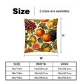 thumbnail image 5 of Thanksgiving Fruits Covers Pillows Set of 2 with Unique Patterns, Throw Pillow Inserts for Bed or Couch, Available in 16x16, 18x18, 20x20 Inches for Any Occasion, 5 of 6