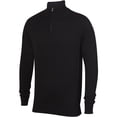 thumbnail image 4 of Henbury Mens 1/4 Zip Long Sleeve Sweater, 4 of 4