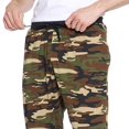 thumbnail image 4 of Jogger Pants Para Hombre Estampado Camuflaje Con Jareta Casual Deportivo Slim Fit 770218 verde G Incógnita 770218, 4 of 5