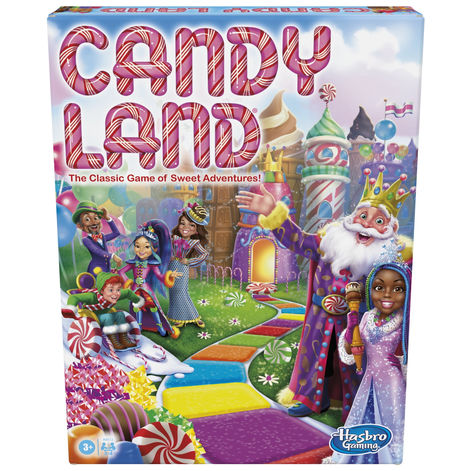 Candy Land Board Game, Fun Preschool Games for Family, Ages 3+