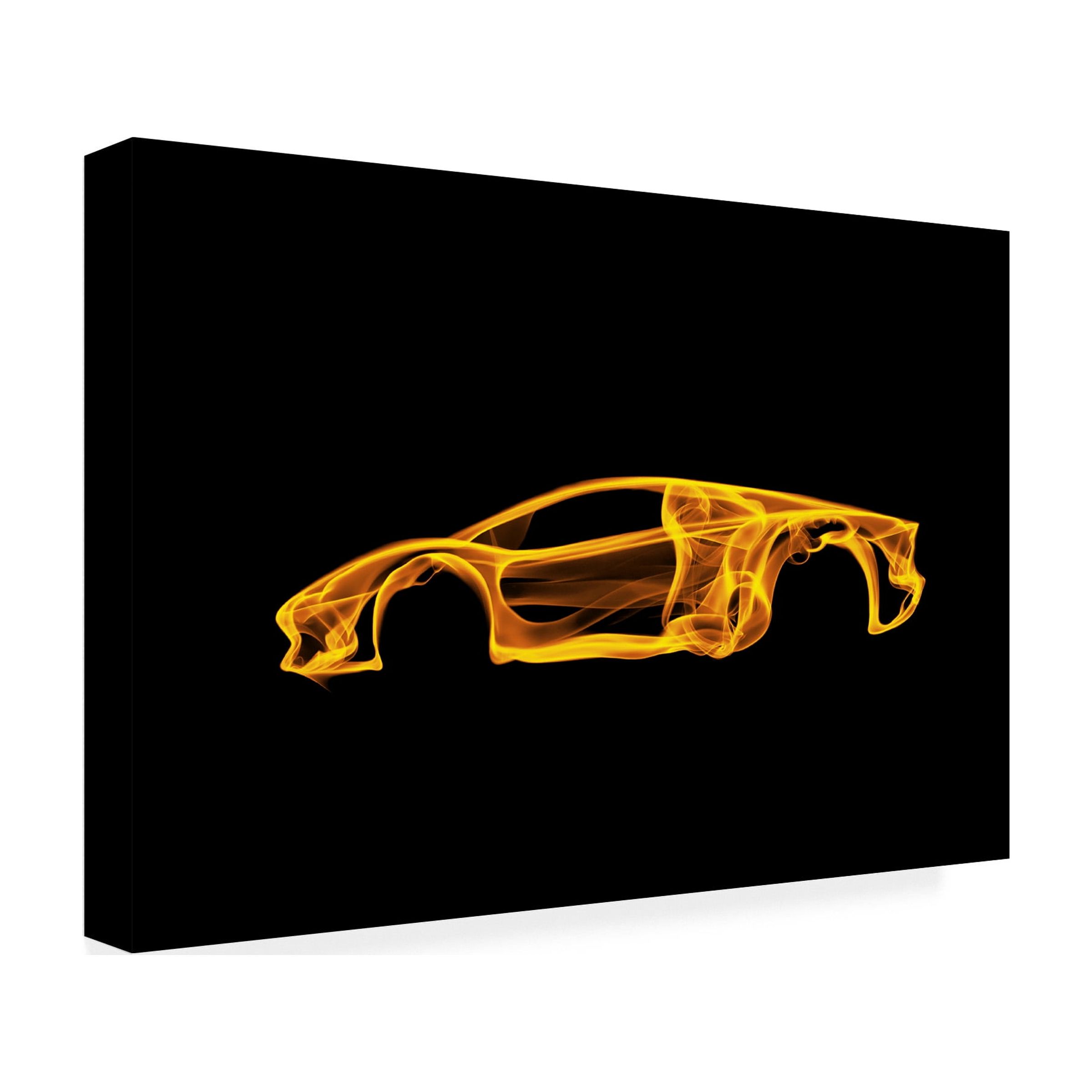 Trademark Fine Art 'Lamborghini Aventador' Canvas Art by Octavian Mielu