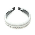 thumbnail image 5 of Unique Bargains 1 Pc Headband Faux Pearls Sequins Hair Accessories for Women White, 5 of 5
