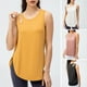 thumbnail image 4 of Camisetas sin mangas deportivas para mujer Camiseta suelta de secado rápido sin mangas para correr Abanopi Chaleco deportivo, 4 of 7