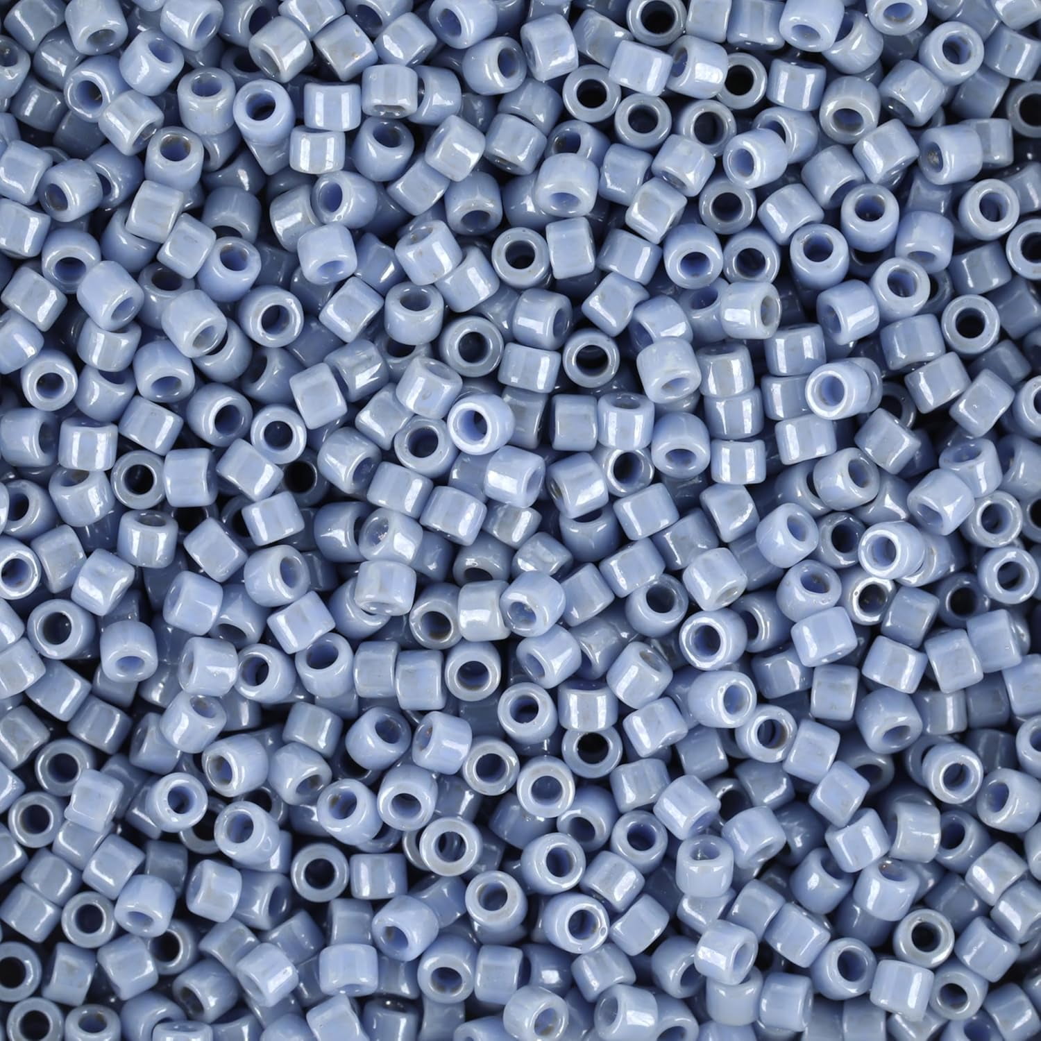 Miyuki Delica Seed Beads – Size 11/0 (1.6 mm), DB0266, Opq. Denim Blue, 7.2 g, Approx. 1440 Beads