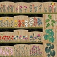 Garden Fence Large Flower Stencils DIY Decoration 2024 New Giant Reusable Floral Stencil For