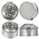 thumbnail image 3 of Caja de joyería Zhivalor vintage flor tallada aleación de zinc para almacenamiento de anillo, 3 of 8