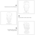 thumbnail image 4 of 1pc Transparent Beverage Cup Glass Lovely Bear Cocktail Container Milk Tea Cup, 4 of 8