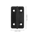 thumbnail image 2 of unbranded 8Ud Guía De Para Puertas Correderas Color Negro Accesorio Antidesbalance Para Puertas Y, 2 of 8