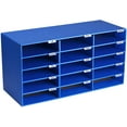 Adiroffice 15Slot Classroom Paper Literature Organizer File Sorter