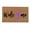 Purple, variant on Summer Coco Coir Door Mat Industrial Mat Doormats Outdoor Rug for Garage Floor Door Rugs Washable Door Mat Indoor Entrance and Outside Doormat Mats for Entrance High Traffic Areas Entry, 16x24 Inch