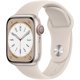 thumbnail image 1 of Apple Watch Series 8 GPS de 41 Mm con Caja de Aluminio Starlight y Correa Deportiva Starlight (Reacondicionado) - Talla M/L, 1 of 5