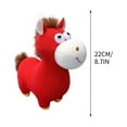 thumbnail image 3 of LmnLft Corduroy Horse Stuffed Plushs Toy, Cute Little Ponies Plushs Toy, Horse Stuffed Animal Soft Cuddly Perfect for Office Desktop, Home Sofa Cushion Decor, Gifts for Kids, 3 of 8