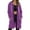 Dark Purple -JH08, variant on Women Casual Zip up Polyester Hoodies, Fashion Long Hoodies Sweatshirts, Oversized Casual Fall Winter Hoodie Jackets Dark Purple L