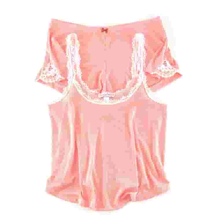 Victoria's Secret Ribbed Cami Tank & Shorts Pajama Set - Walmart.com Victoria's Secret Ribbed Cami Tank & Shorts Pajama Set - Walmart.com