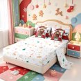 thumbnail image 3 of Manfei Charming Highland Cow 7-Piece Twin Bedding,Happy Christmas Bedding Comforter Set,Xmas Reversible, 3 of 7