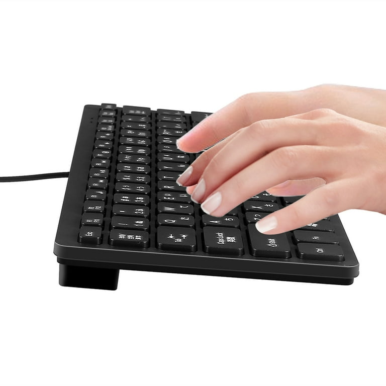 Wired USB Japanese/English Bilingual Keyboard for Tablet/ PC