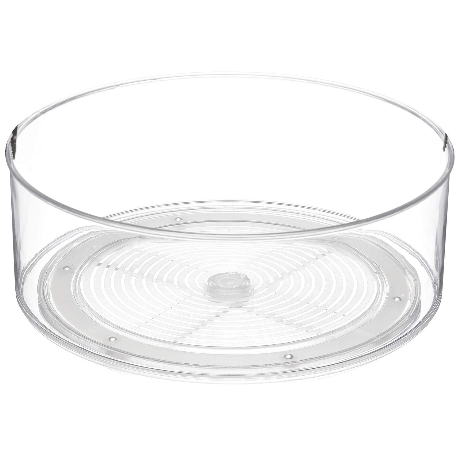 Home Intuition Round Plastic Lazy Susan Turntable Food Storage