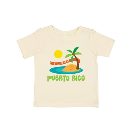 

Inktastic I Love Puerto Rico Gift Baby Boy or Baby Girl T-Shirt