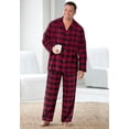 thumbnail image 3 of KingSize Men's Big & Tall Plaid Flannel Pajama Set, 3 of 4