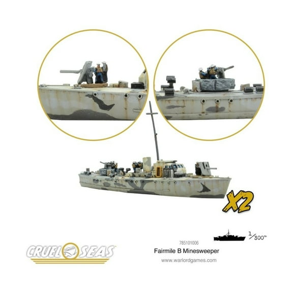 Warlord Games Fairmile B Minesweeper New