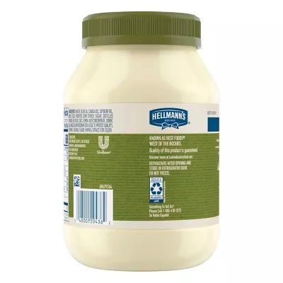 Hellmann's Mayonnaise Dressing with Olive Oil 30oz - Pack of 2