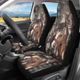 thumbnail image 2 of Yuyamidu Southwest Aztec Horse Car Seat Covers for Front Seats Tribal Gemoetric Auto Seat Cover Sets Waterproof Universal Fit for Most Vehicle, 2 of 7