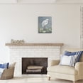 thumbnail image 3 of Stupell Industries White Heron & Pond Lilies Animals & Insects Painting Gallery Wrapped Canvas Art Print Wall Art, 16 x 20, 3 of 8
