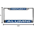 thumbnail image 4 of Kentucky-UK-Wildcat's Alumni Chrome Metal (Set of 2) Laser Cut License Plate Frames, 4 of 6