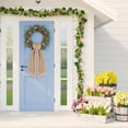 thumbnail image 5 of Scalloped Edge Wreath Sash Bows, Long Tail Decorative Wreath Decorations, Farmhouse Rustic Front Door Indoor Outdoor Home Decor, Spring Summer Wedding Bridal Decorations, 5 of 6