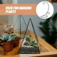 thumbnail image 2 of SHISUYAN 2pcs Tabletop Decorative Ornament Display Stand Stable Hanging Planter Rack Globe Stand, 2 of 8