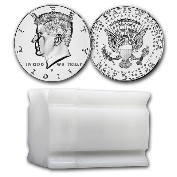 2011-D Kennedy Half Dollar 20-Coin Roll BU