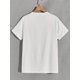 thumbnail image 2 of Camiseta con estampado de gato negro - Camiseta informal de manga corta y cuello redondo para hombre, ideal como regalo de verano - Hip Hop, cómoda, transpirable y de corte relajado., 2 of 8