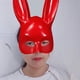 thumbnail image 3 of Máscara de conejito, máscara de conejo de mascarada para mujer para cumpleaños, Pascua, Halloween, accesorio de fiesta, 3 of 5