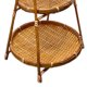 thumbnail image 4 of Cesta de frutas tejida a mano, cesta de comida, bandeja de pie, cesta de comida, bandeja para servir, soporte para cocina, habitación, cafetería, mesa Marrón 3 capas, 4 of 5