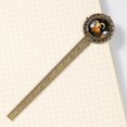 thumbnail image 4 of Aries Book Lovers' Delight: Antique Bronze Lace Bookmark - an Essential Reading Accessory, 4 of 5
