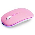thumbnail image 1 of Ratón Bluetooth Inalámbrico AZTZATZ Recargable 500mAh Rosa, 1 of 8