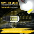 thumbnail image 4 of 4X 7440 Canbus Super Bright Error Free LED Bulb T20 W21W 144 SMD White for Reverse Tail Turn Signal Light, 4 of 10