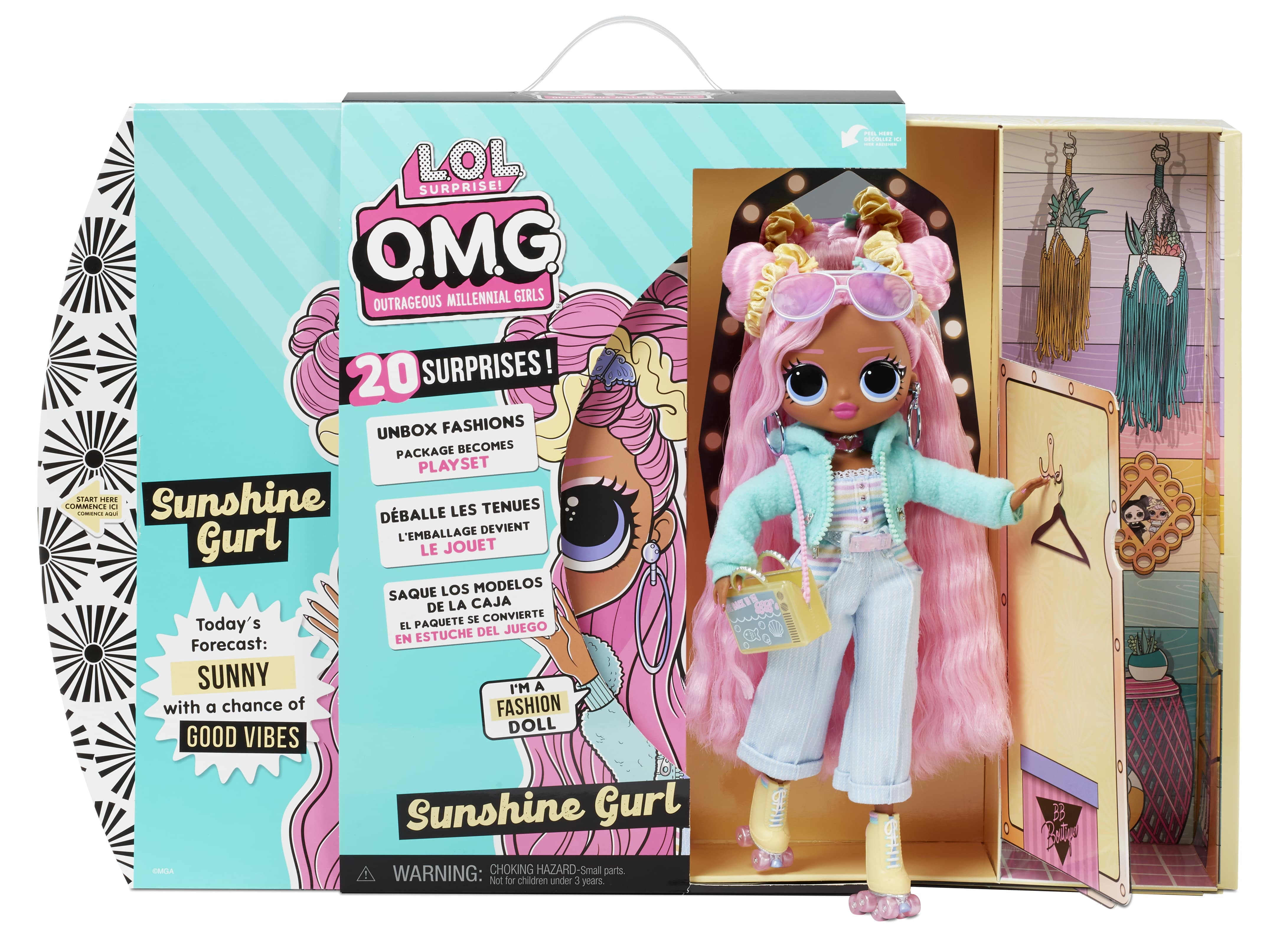 LOL Surprise OMG SWEETS Fashion Doll With 15 Surprises Designer Clothes UK 