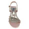 thumbnail image 5 of Badgley Mischka Girls Low Heeled Dress Sandals. (Little Kids Big Kids), Pink, Size: 1, 5 of 7