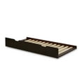 thumbnail image 2 of Camaflexi Twin Size Day Bed with Twin Trundle - Arch Spindle Headboard - Cappuccino Finish, 2 of 2